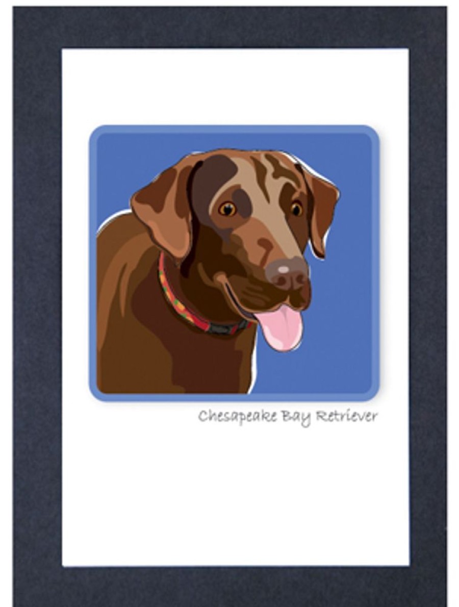 Special Occasion & Holiday Paper Russells | Chesapeak Bay Retriever - Grrreen Boxed Note Cards