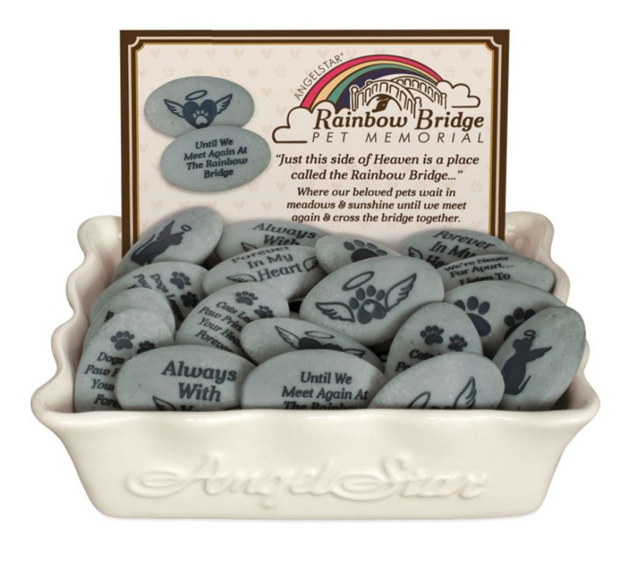 Special Occasion & Holiday AngelStar | Rainbow Bridge Pet Stone 72 Piece Assortment