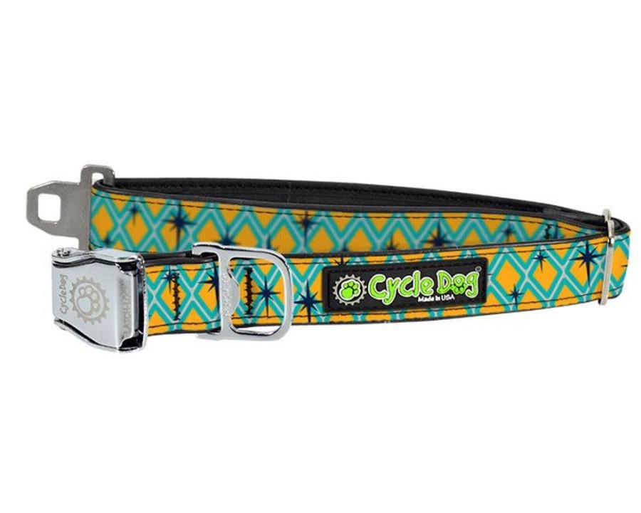 Collars, Leads & Accessories Cycle Dog | Yellow Starburst Collection