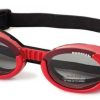 Pet Apparel (Continued) Doggles® | Shiny Red Ils Doggles With Light Smoke Lens