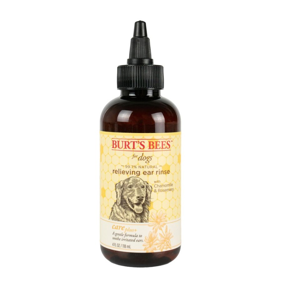 Grooming & Shampoos Burt's Bees | Burt'S Bees Care Plus+ Relieving Ear Rinse For Dogs, 4 Oz