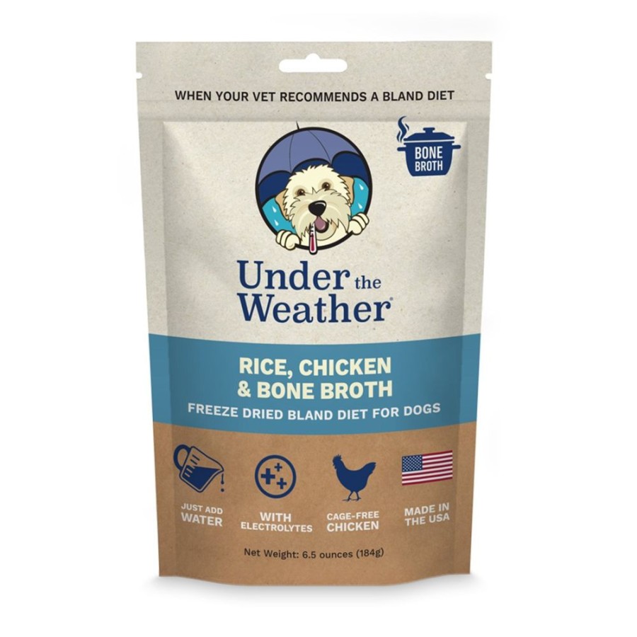 Pet Food Under the Weather | Under The Weather Bland Diet - Rice, Chicken & Bone Broth