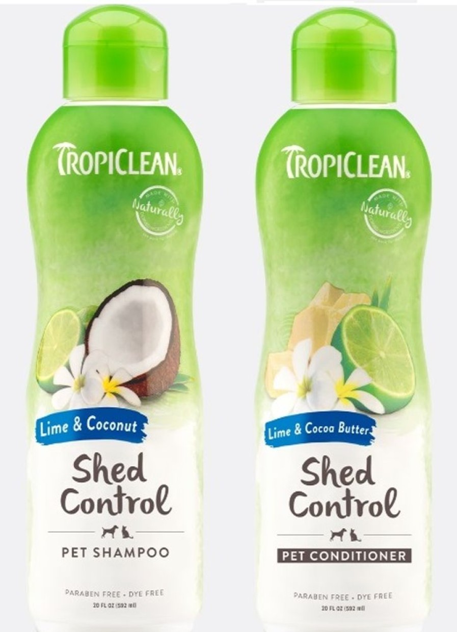 Grooming & Shampoos Tropiclean | Tropiclean Shed Control Shampoo & Conditioner