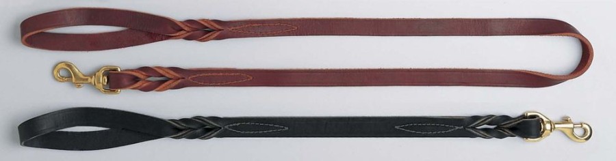 Collars, Leads & Accessories Omnipet by Leather Brothers | Twisted Latigo Leads