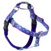 Training 2 Hounds Design | Earthstyle Twilight Glow Blue Plaid Freedom No-Pull Dog Harness