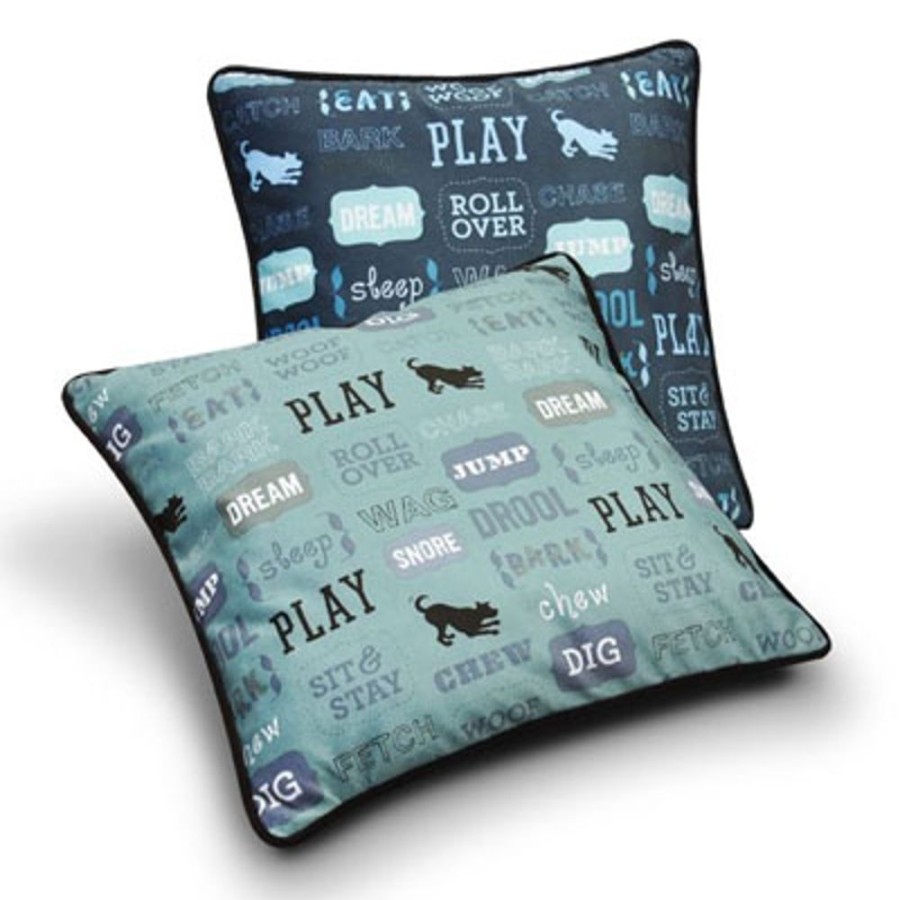 Stuff For Humans P. L. A. Y. | Pillow - Dog'S Life