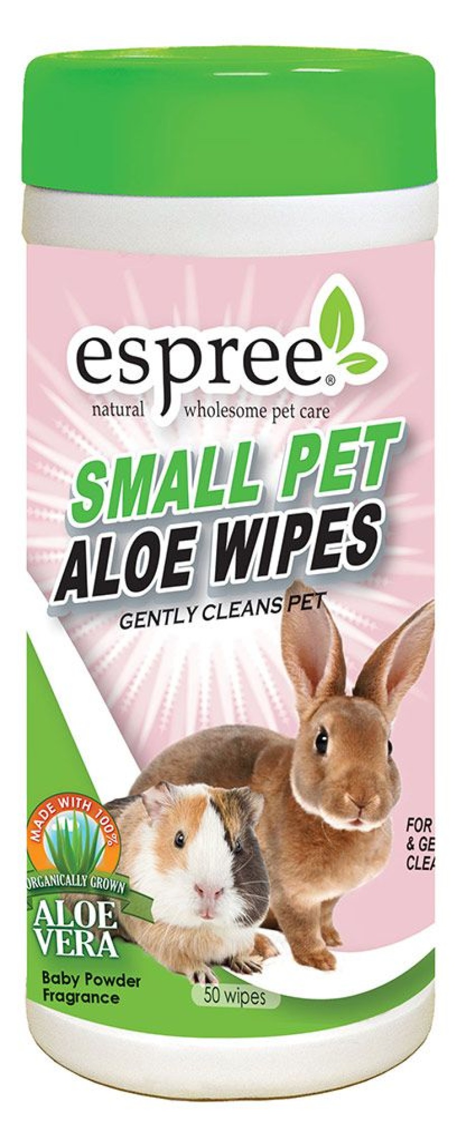 For Cats & Other Critters Espree | Espree Small Animal Wipes, 50Ct