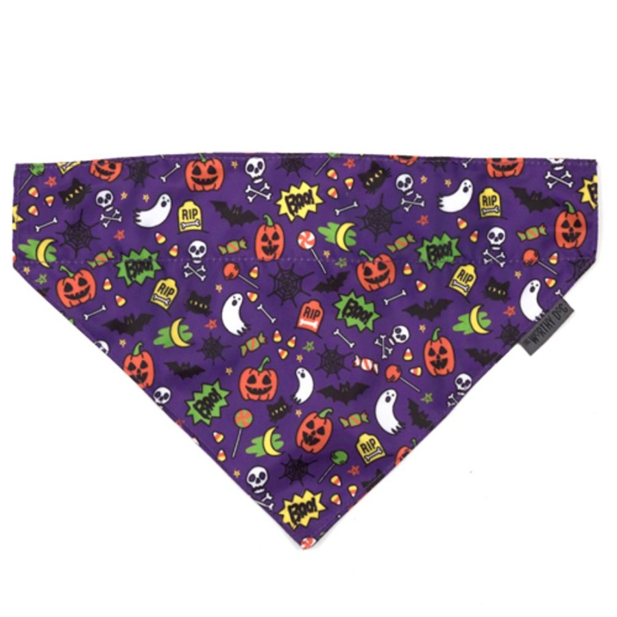 Special Occasion & Holiday The Worthy Dog | Fright Night Bandana