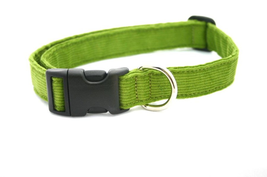 Collars, Leads & Accessories Good Dog Company | Hemp Corduroy Collar, Leashes, Harnesses Avocado