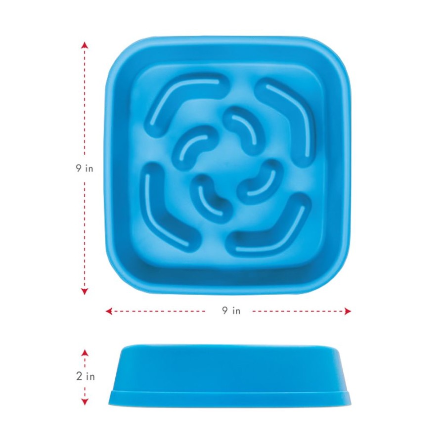 Bowls & Feeding Supplies Dexas® | Dexas Slow Feeder Maze Dog Bowl For Healthier Digestion, Teeth And Gums