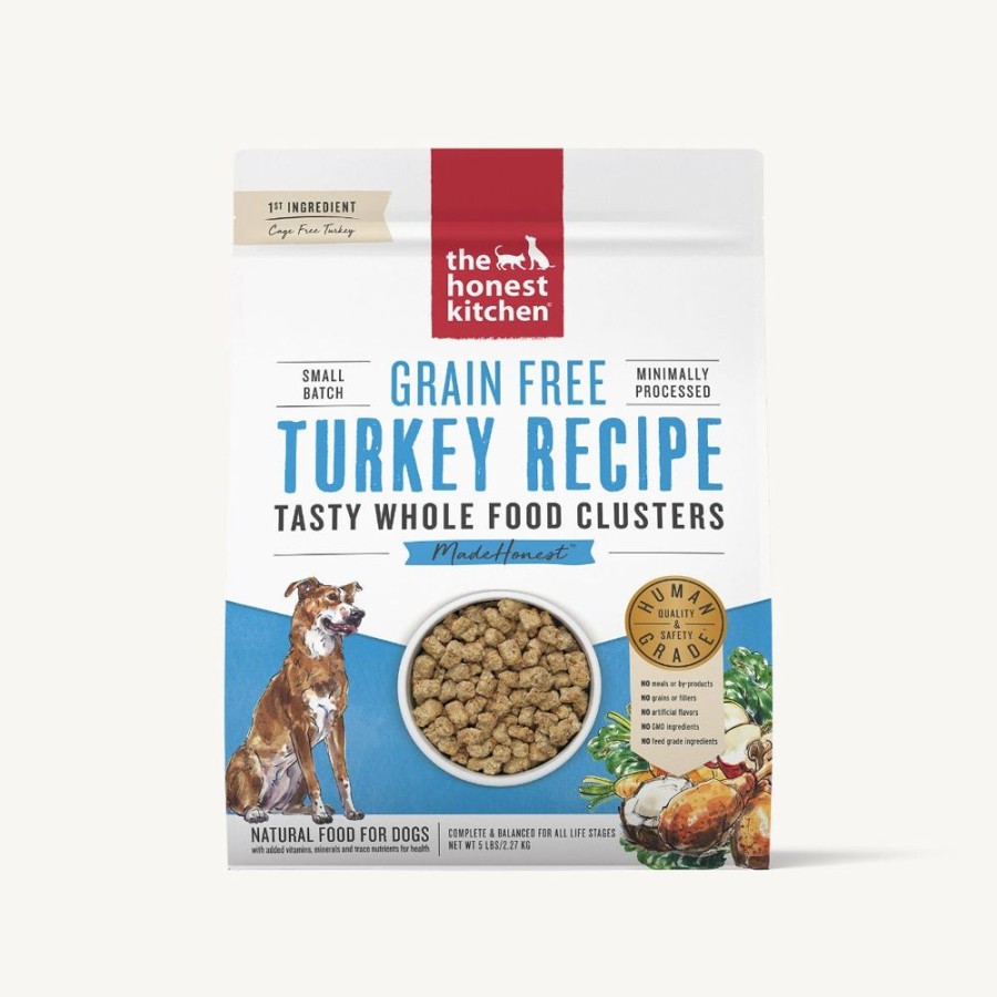 Pet Food The Honest Kitchen | Whole Food Clusters - Grain Free Turkey Dog Food