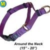 Collars, Leads & Accessories CETACEA® Pet Products | Medium Soft Webbing Martingale