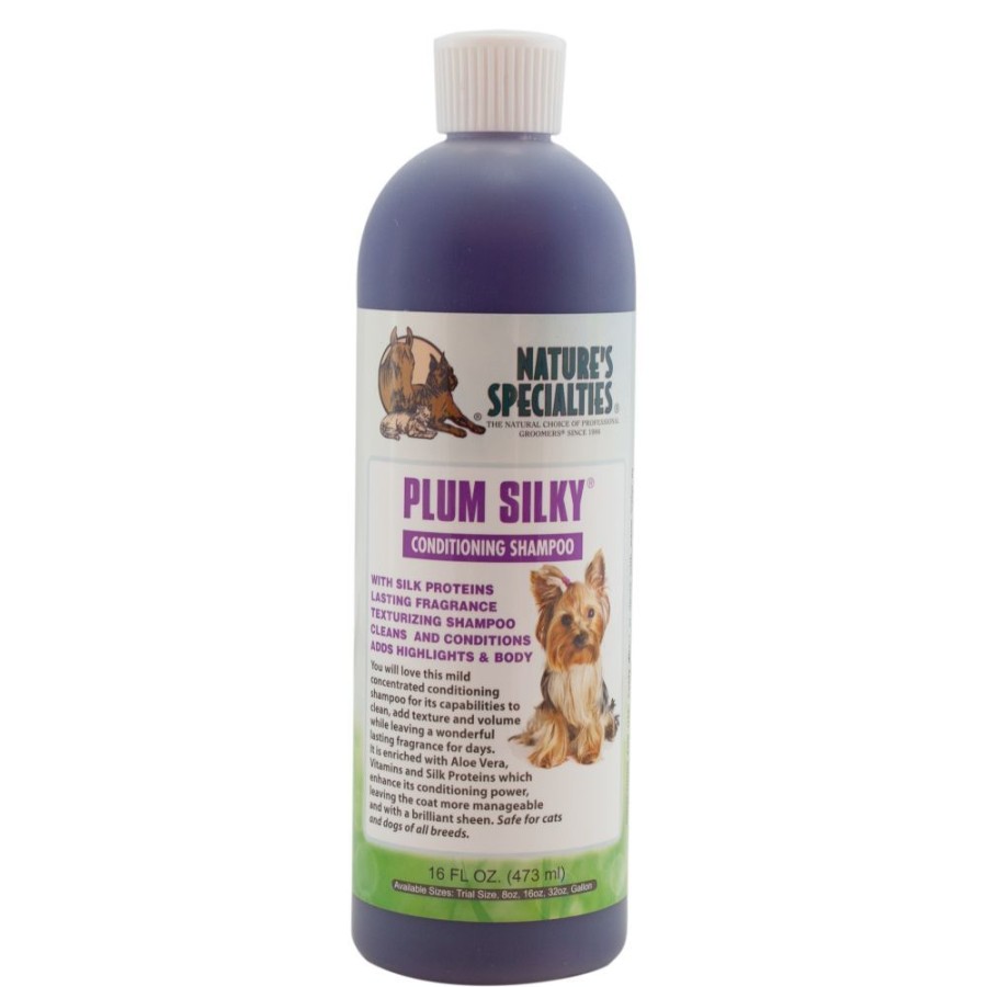 Grooming & Shampoos Nature's Specialties | Natures Specialties Plum Silky Shampoo 24:1