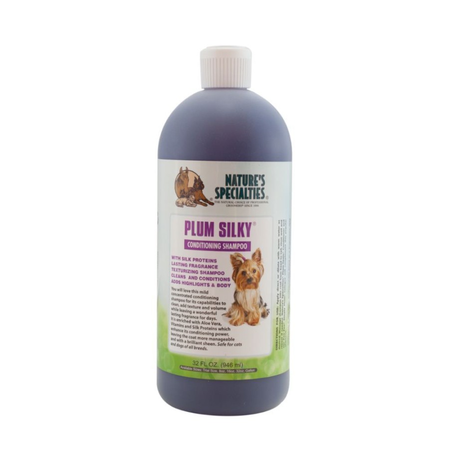 Grooming & Shampoos Nature's Specialties | Natures Specialties Plum Silky Shampoo 24:1