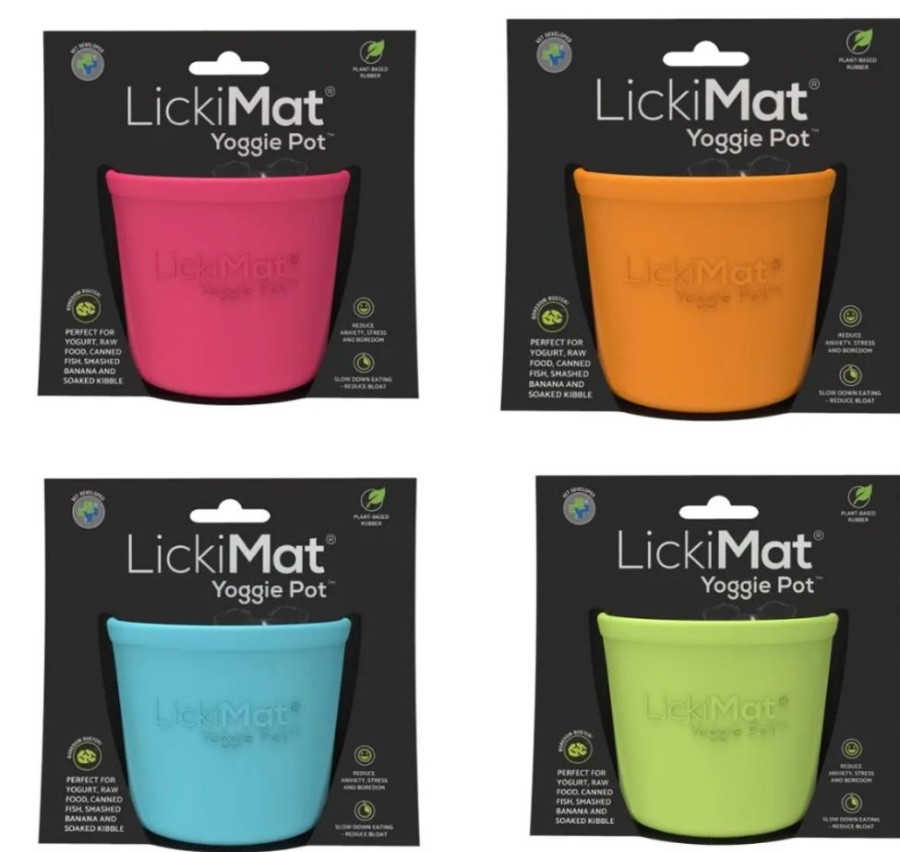 Bowls & Feeding Supplies LickiMat® | Lickimat Yoggie Pot