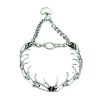 Training Herm Sprenger | Herm Sprenger - Ultra-Plus Training Collar With Center-Plate And Assembly Chain - Comfort Version - Chrome