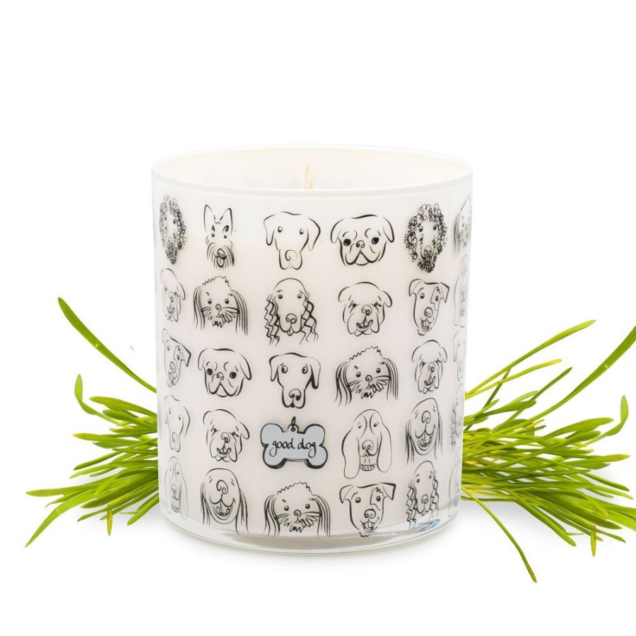 For The Home nellidesigns | Rolling In Grass Scented Dog Tag Jar Candle