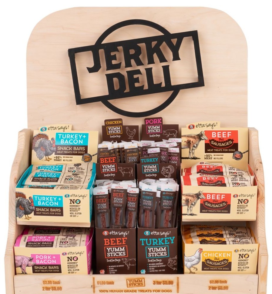 Retail Solutions Etta Says!® | Etta Says! Jerky Deli Display