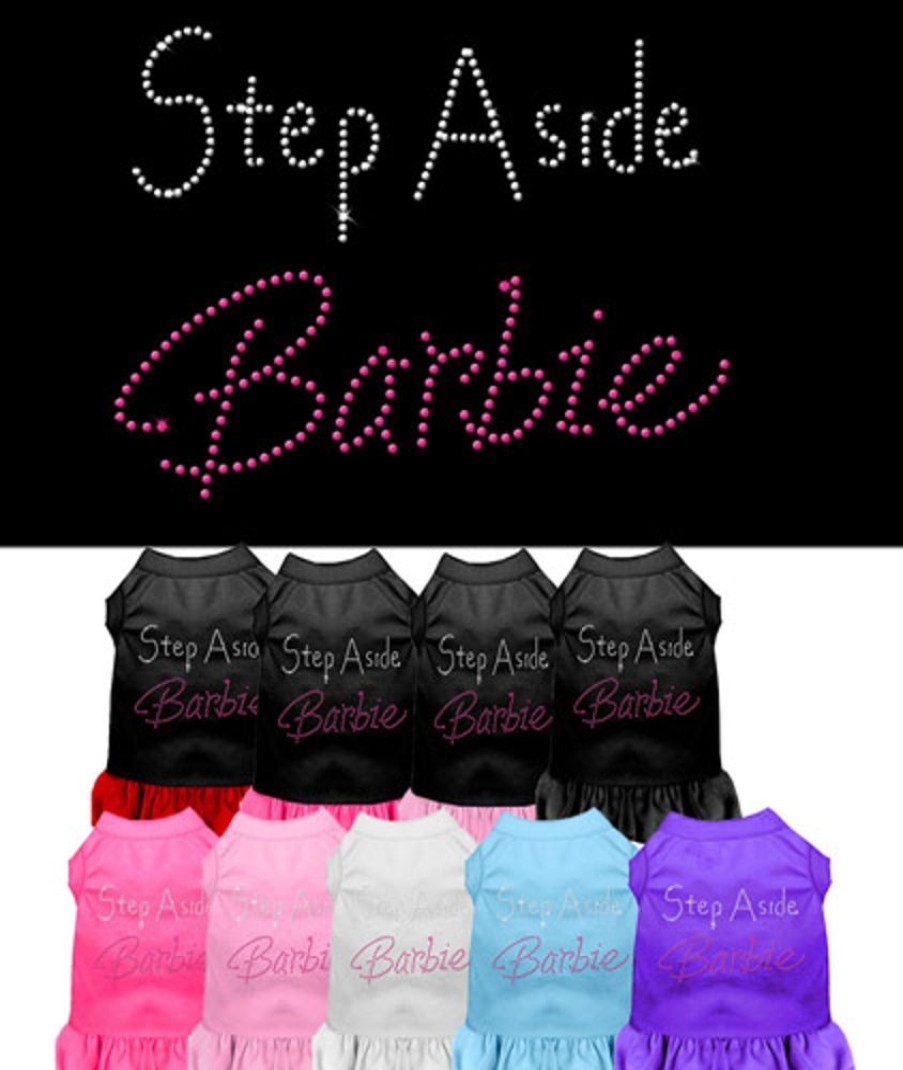 Pet Apparel (Continued) Mirage Pet Products | Step Aside Barbie Rhinestone Dress