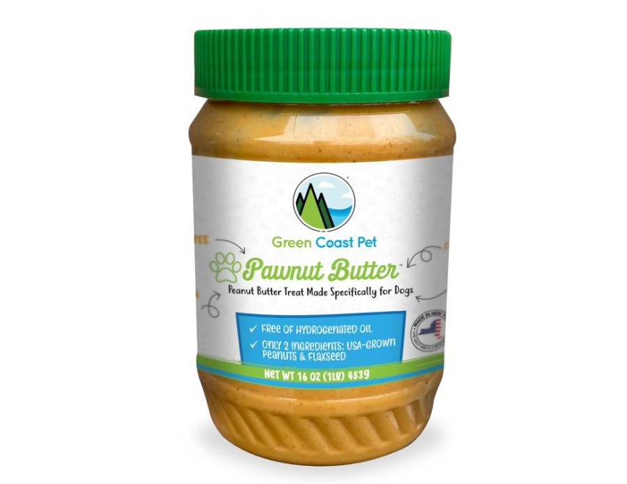 Treats Green Coast Pet | Pawnut Butter For Dogs (16 Oz)