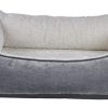 Beds, Crates, Etc. Bowsers Pet Products | Oslo Ortho Bed Pumice Microvelvet (Ivory Sheepskin)