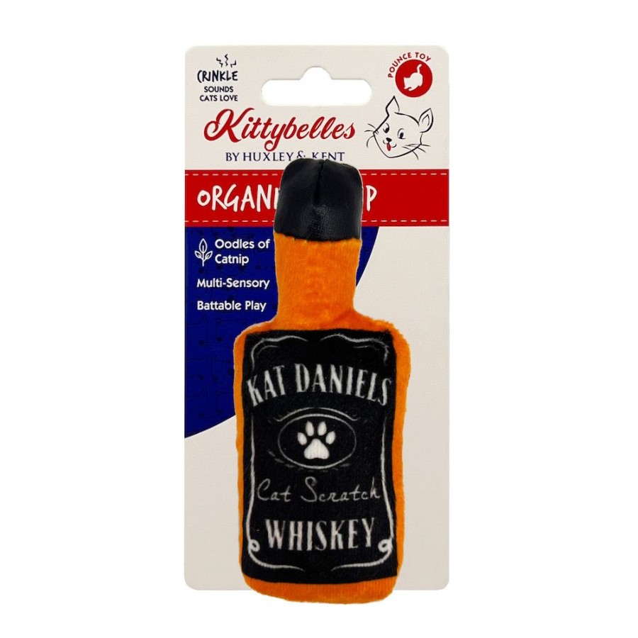 For Cats & Other Critters Huxley & Kent® | Kat Daniels Whiskey Cat Toy