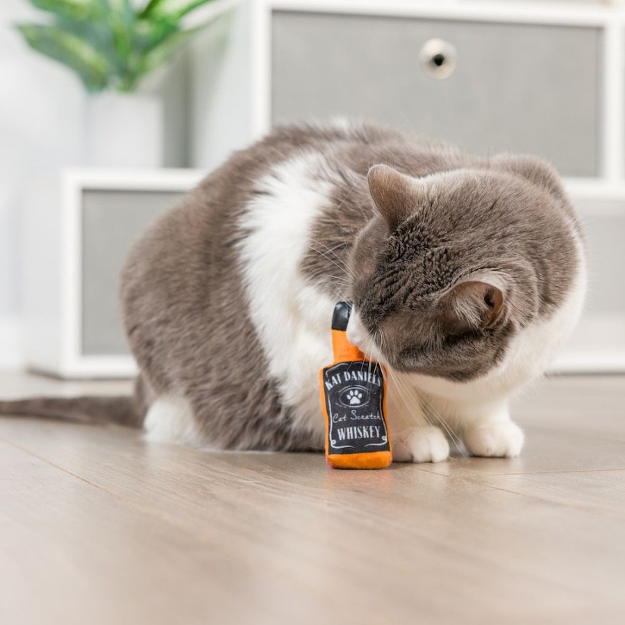 For Cats & Other Critters Huxley & Kent® | Kat Daniels Whiskey Cat Toy