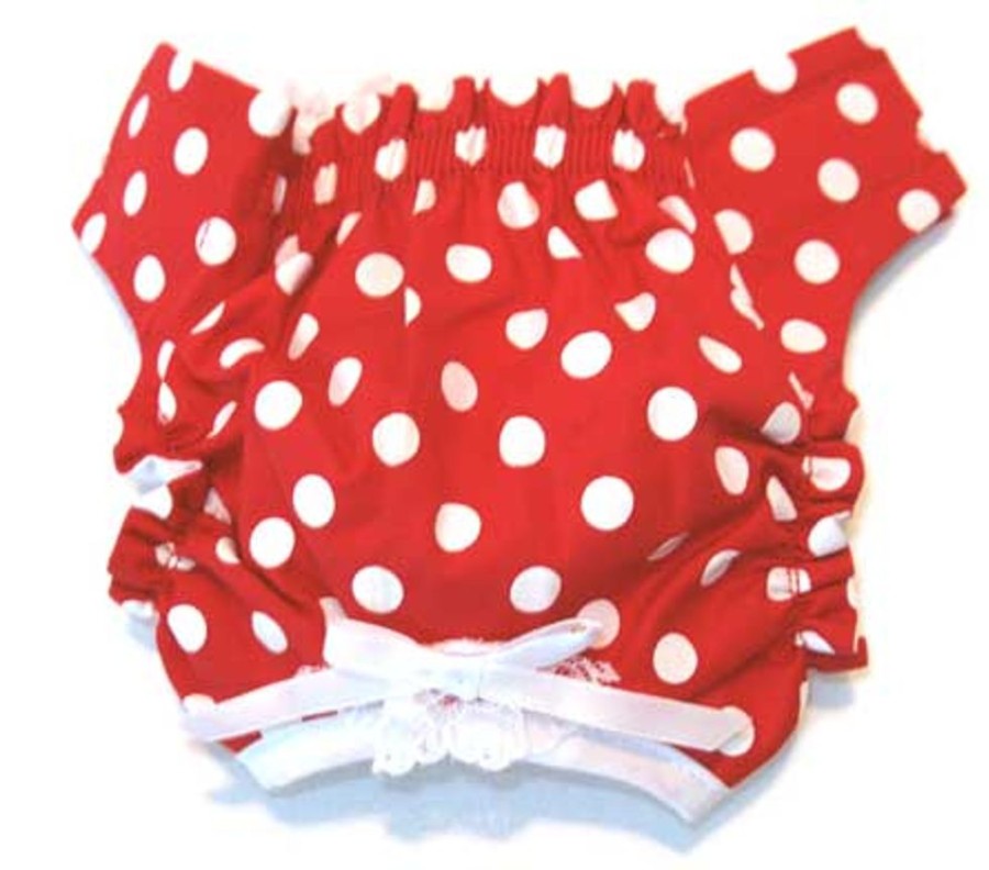 Pet Apparel (Continued) Doggie Design, Inc. | Red & White Polka Dot Panties