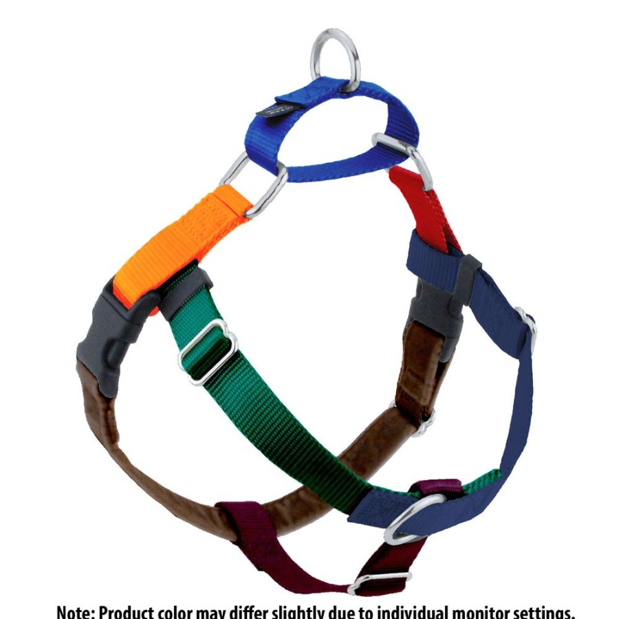 Harnesses 2 Hounds Design | 1" Patented Jellybean Freedom No-Pull Harness Deluxe Training Package (35-200 Lbs)