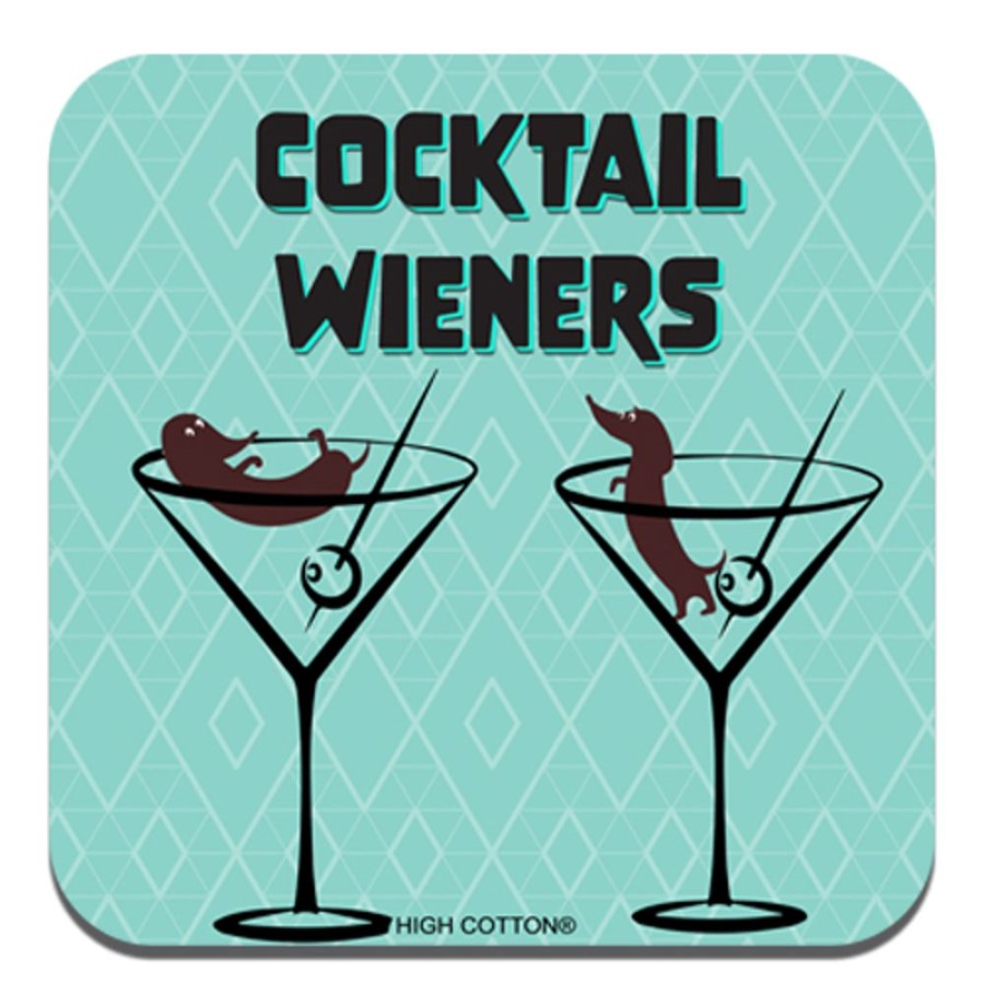 For The Home High Cotton, Inc. | Cocktail Wieners - Coaster