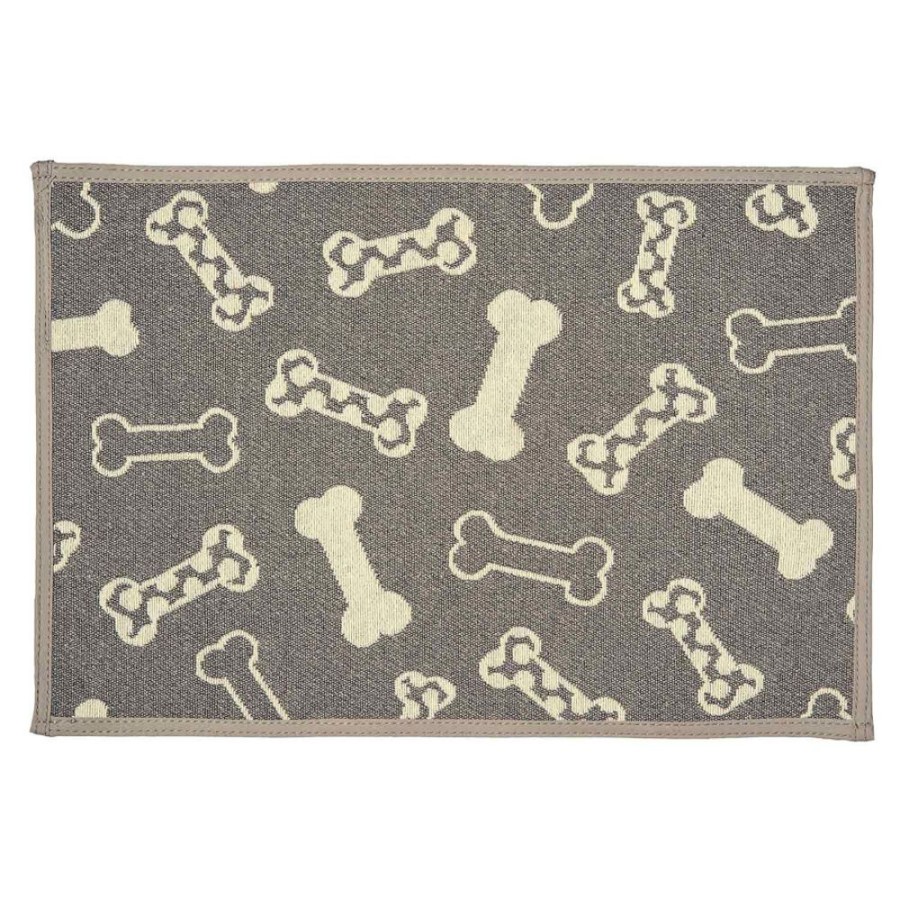 For The Home Loving Pets Gourmet | Loving Pets Loving Pet Bella Fashion Mats Bones Polka Dots One Size