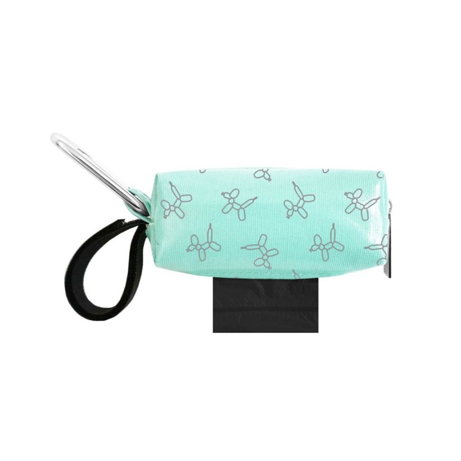 Stain, Odor & Clean-Up Products Doggie Walk Bags | Dogbag Duffel - Seafoam W Gry Balloon Dog