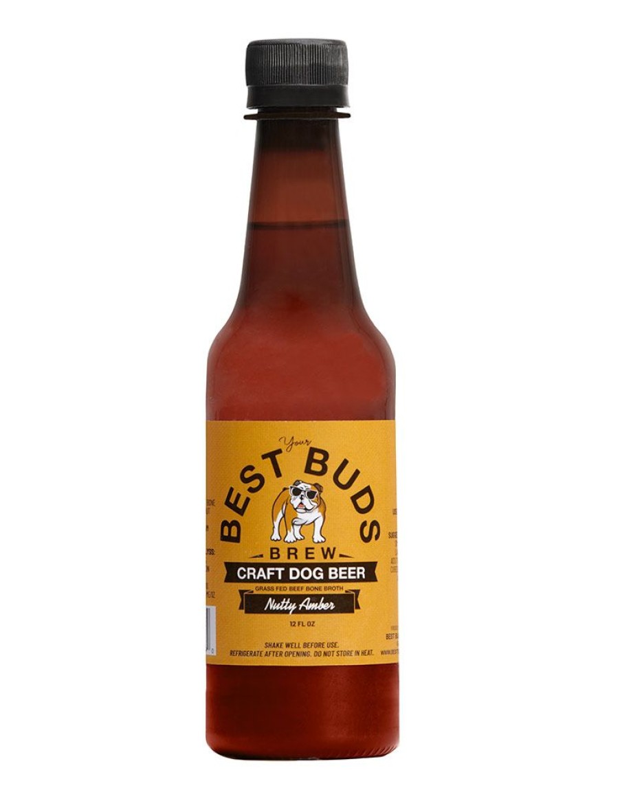 Treats Best Buds Brew | Nutty Amber - Craft Dog Brew (Expires 6/28/24)