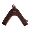 Harnesses Feroz - Urban Pet Fashion | Hunter Leather Dog Harness Merlot