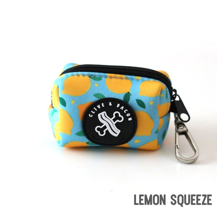 Stuff For Humans Clive and Bacon | Lemon Squeeze Waste Bag Holder