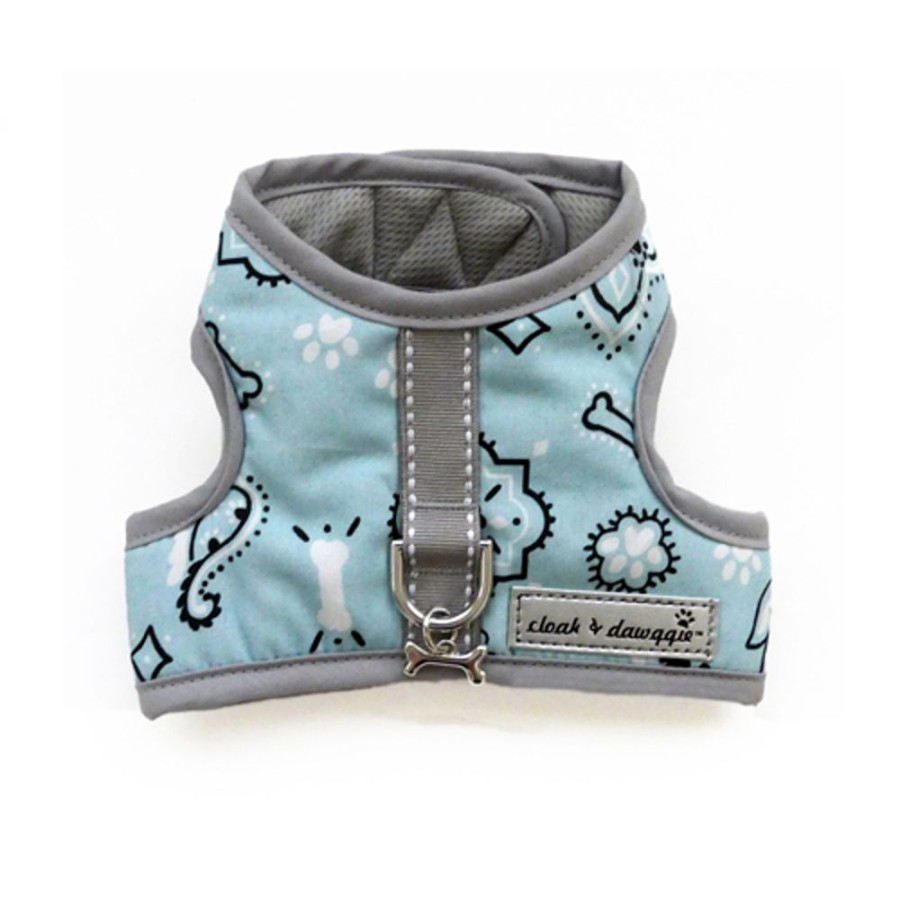 Harnesses Cloak & Dawggie™ | 4903 Teacup Bandana Dog Harness Vest Up To 8 Lbs