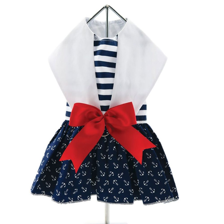 Pet Apparel (Continued) Doggie Design, Inc. | Nautical Dress Dress W/ Leash & D-Ring