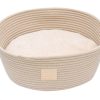 Beds, Crates, Etc. FuzzYard Life | Fuzzyard Life Rope Basket Bed - Sandstone