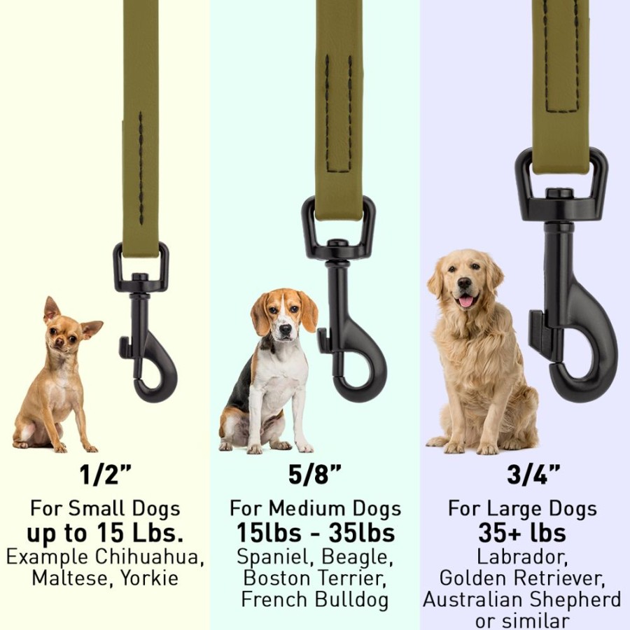 Collars, Leads & Accessories Dogline | Dogline Biothane Waterproof Leash