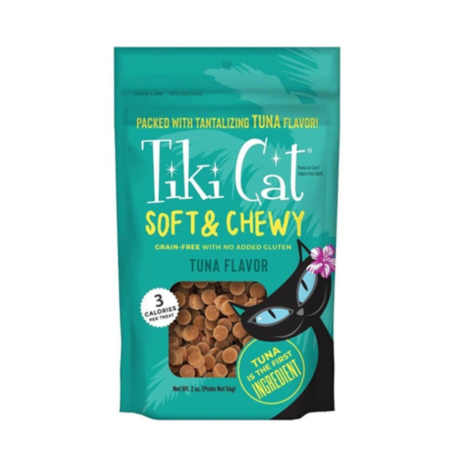 For Cats & Other Critters Tiki Pets | Tiki Pet Cat Soft & Chewy Kitten Tuna 2Oz.