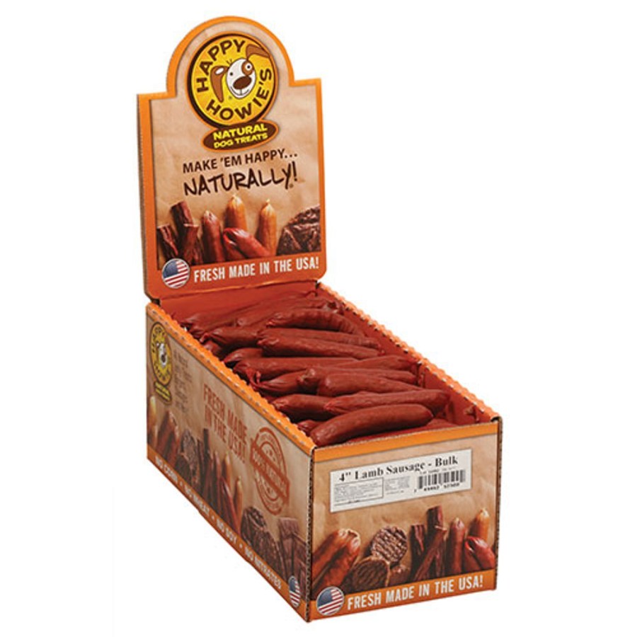 Treats Happy Howie's | 4" Deli-Style Sausages - Bulk Case Of 80