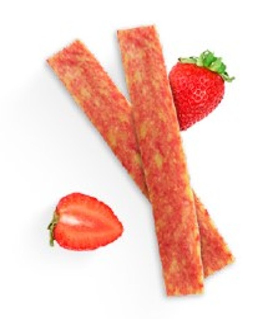 Treats peaksNpaws | Strawberry Yak Milk Chews - Large Sized 5 Pound Display Boxes