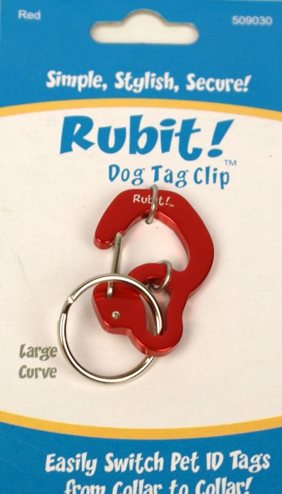 Collars, Leads & Accessories Rubit! LLC | Large Clips Case Of 12 For Refilling Store Display