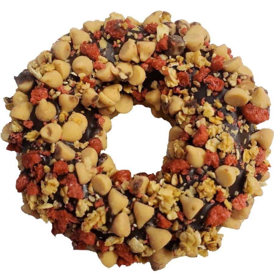 Treats K9 Granola Factory | Gourmet Donut, Carob Peanut Butter & Bacon Crunch Donut Dog Treat