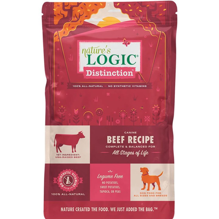 Pet Food Nature's Logic | Nature'S Logic Distinction Canine Beef Recipe