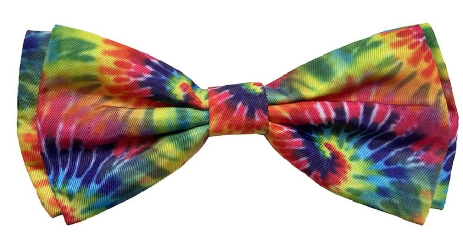 Collars, Leads & Accessories Huxley & Kent® | Woodstock Tie Dye Bow Tie