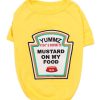 Pet Apparel (Continued) Parisian Pet® | Mustard Licker Dog Shirt