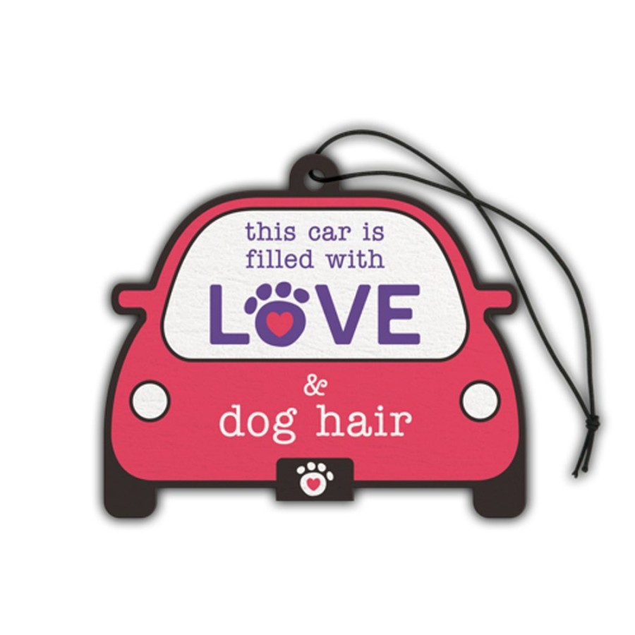 Stuff For Humans dog speak | Air Freshener - This Car Is Filled With Love And Dog Hair!