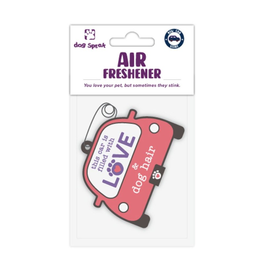 Stuff For Humans dog speak | Air Freshener - This Car Is Filled With Love And Dog Hair!