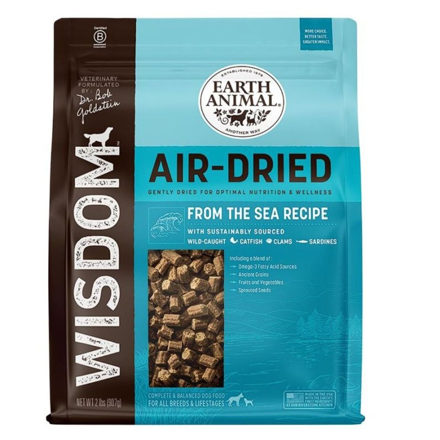 Pet Food Earth Animal | Earth Animal Dog Wisdom Air-Dried From The Sea 2Lb